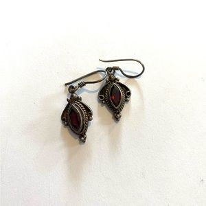 Antique drop earrings